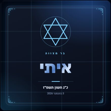 שער ספר ברכות בעיצוב כחול מטאלי